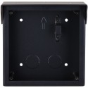 Dahua surface-mounted mounting box, for 1 module, with rain cover, metal, black