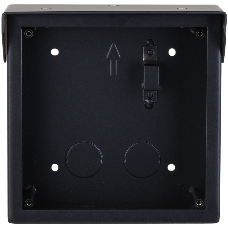 Dahua Aufputz-Montagebox, für 1 Modul, mit Regendach, Metall, schwarz