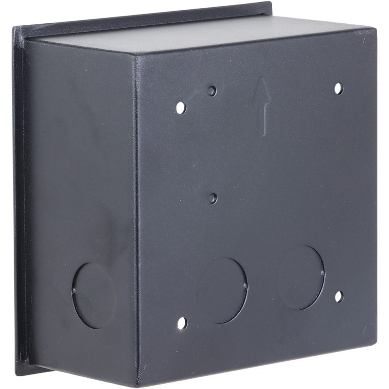 Dahua flush-mounted mounting box, for 1 module, metal, black