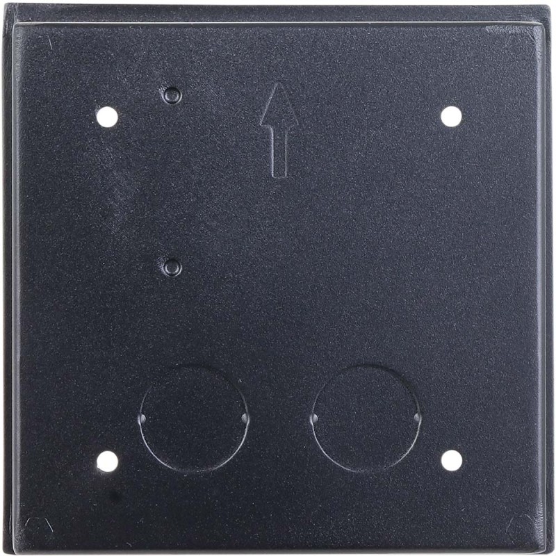 Dahua flush-mounted mounting box, for 1 module, metal, black
