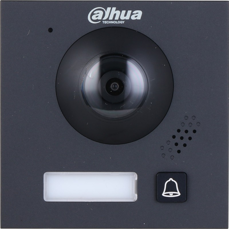 Dahua 2-Draht-IP-Video-Türsprechstelle, 2 MP, IP65, IK07, schwarz