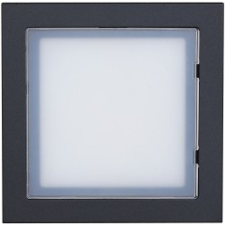 Dahua extension info module, IP65, IK07, black - DHI-VTO4202FB-MI - 1