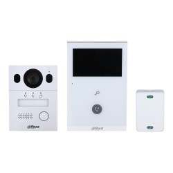 Dahua 2-Draht-Videogegensprechanlagen-Set, 2MP, 4,3" TFT Touch-Screen, IP65, IK07