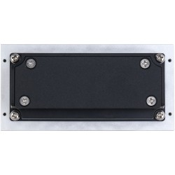 Dahua extension bell module, 2 buttons, IP65, IK07, silver - DHI-VTO4202F-MDB2 - 1