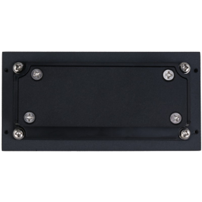 Extension bell module, 4 buttons, IP65, IK07, black - DHI-VTO4202FB-MDB4 - 1