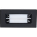 Extension bell module, 4 buttons, IP65, IK07, black - DHI-VTO4202FB-MDB4 - 2