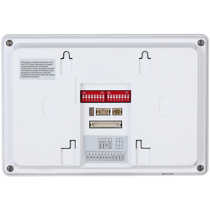 7" 2-Draht-WLAN-Monitor, Touch-Screen, weiß