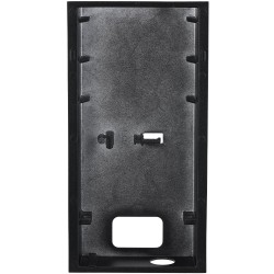 Flush-mounted mounting box, metal, black - VTM94 - 1