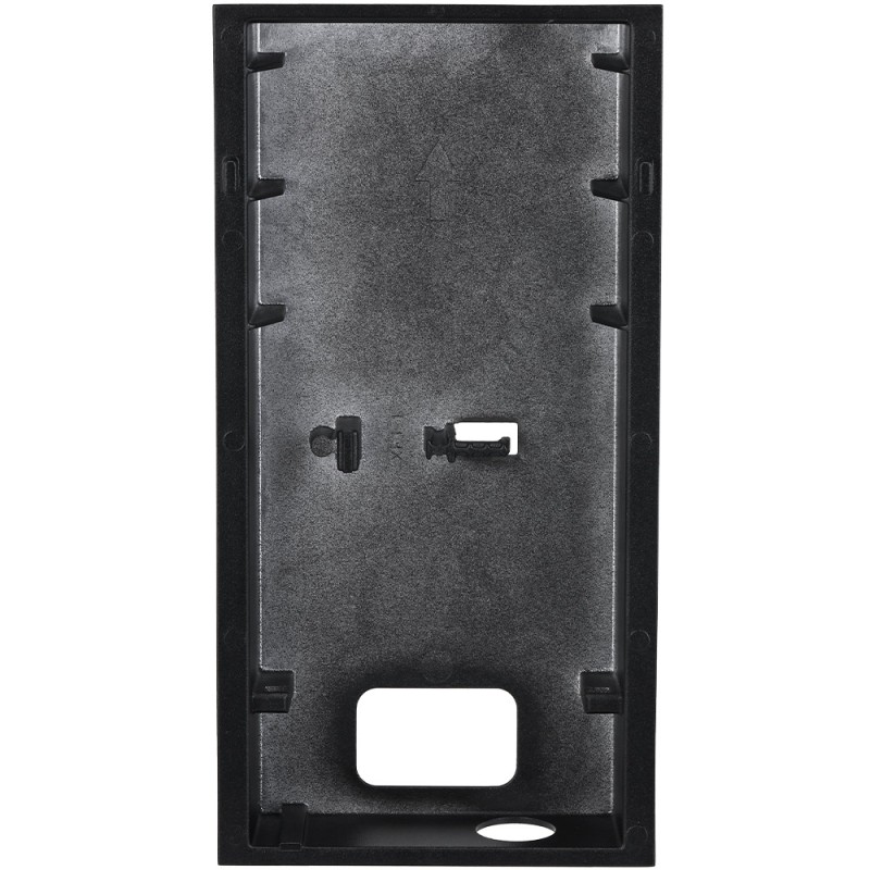 Flush-mounted mounting box, metal, black - VTM94 - 1