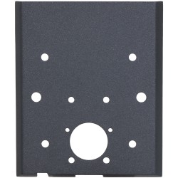 Surface mounting box, metal, black - VTM93 - 1