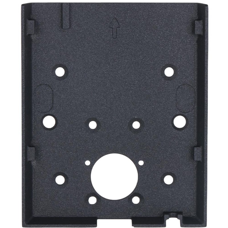 Surface mounting box, metal, black - VTM93 - 2