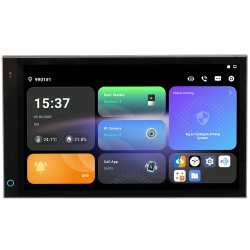 7" 2-wire IP monitor, touch screen, black - DHI-SCP3022A-B-S - 1