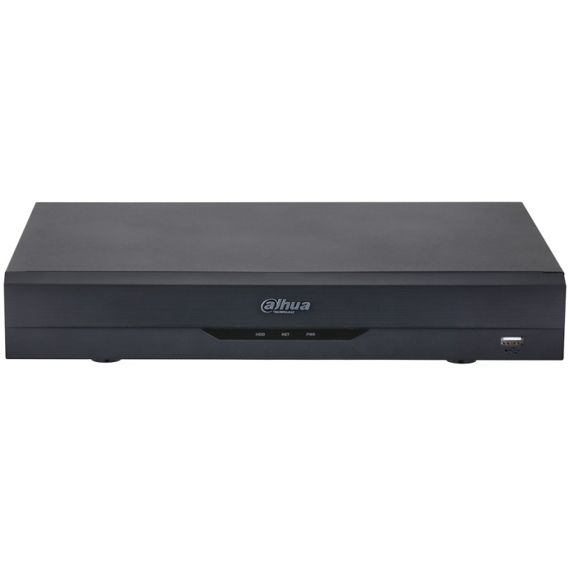 HD-CVI recorder, 8 channels, 12 channels IP, 1x SATA à 16 TB, 1U, black - DH-XVR5108HS-I3/T - 1