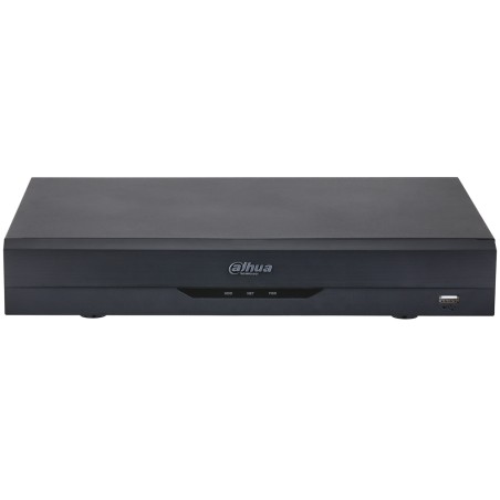 HD-CVI recorder, 8 channels, 12 channels IP, 1x SATA à 16 TB, 1U, black - DH-XVR5108HS-I3/T - 1