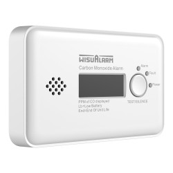 Carbon monoxide detector w. display, 10 year battery - DHI-HY-GC20B - 1