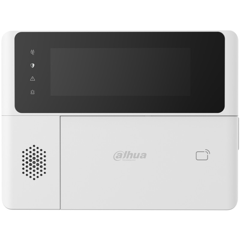 Funk-Bedienteil, LCD-Display, Tastatur, Summer, MIFARE-Leser, weiß - DHI-ARK30C-RW2(868) - 4