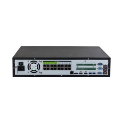 Dahua IP PoE recorder, 16 channels, 16 channels IP, PoE, 8x SATA à 16 TB, 2U, black