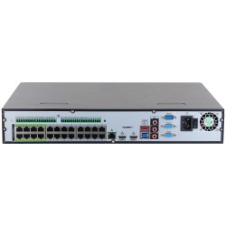 Dahua IP recorder, 24 channels IP, 24x PoE, 4x SATA à 20TB