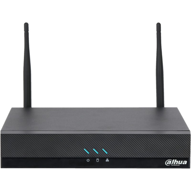 Dahua IP WLAN recorder, 4 channels, 1x SATA à 20 TB, 1U, black