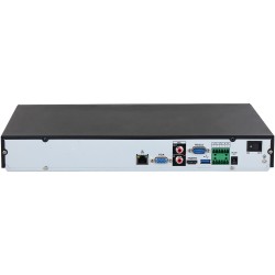 IP recorder, 8 channels IP, 2x SATA à 20 TB, 1U, black