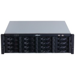IP recorder, 64 channels, 16x SATA à 20 TB, 3U, black