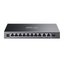 TP-Link Switch Easy Managed Layer2 10 Port &bull 9x 1 GbE &bull 1x 1 GbE/SFP &bull PoE Budget 63 Watt &bull 8x PoE+ at &bull Lüf
