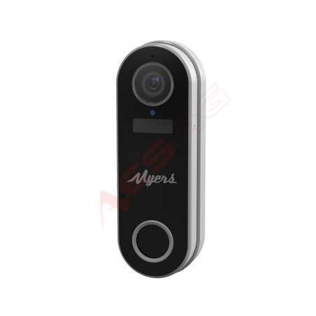 Partizan wireless doorbell MBD-100, 2.0MP, IP65, 1 call button, battery