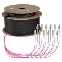 LWL-Kabel, Trunkkabel U-DQ(ZN)BH 12G 50/125, LC/LC OM4 70m - 253010 - 1