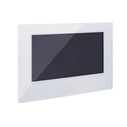 ABUS 7'' touch monitor white, 2-wire for door intercom
