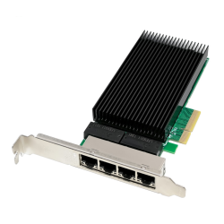 ALLNET PCIe 2.5G X4 Quad Port 2.5 Gigabit Server Adapter- Copper RJ45 - ALL0145-4-2.5G-TX