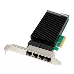 ALLNET PCIe 2.5G X4 Quad Port 2.5 Gigabit Server Adapter- Copper RJ45 - ALL0145-4-2.5G-TX - 265513 - 1
