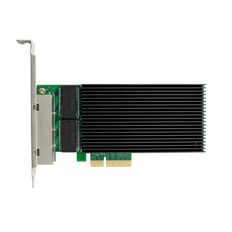 ALLNET PCIe 2.5G X4 Quad Port 2.5 Gigabit Server Adapter- Copper RJ45 - ALL0145-4-2.5G-TX