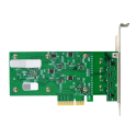 ALLNET PCIe 2.5G X4 Quad Port 2.5 Gigabit Server Adapter- Copper RJ45 - ALL0145-4-2.5G-TX
