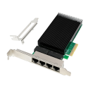 ALLNET PCIe 2.5G X4 Quad Port 2.5 Gigabit Server Adapter- Copper RJ45 - ALL0145-4-2.5G-TX