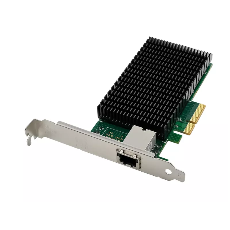 ALLNET PCIe 10G X4 Single Port Network Card Copper RJ45 &bull Intel x550-T1 &bull ALL0146-1-10G-TX - 266697 - 1