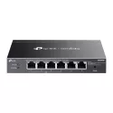 TP-Link Switch full managed Layer2 6 Port &bull 6x GbE &bull 4x PoE+ Ports &bull PoE Budget 65 Watt &bull Lüfterlos, Omada &bull