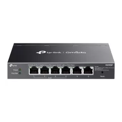 TP-Link Switch full managed Layer2 6 Port &bull 6x GbE &bull 4x PoE+ Ports &bull PoE Budget 65 Watt &bull Lüfterlos, Omada &bull