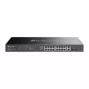 TP-Link Switch easy managed Layer2 20 Port &bull 16x 1GbE &bull 16x PoE af &bull 2x SFP, 2x 1GbE &bull 250W PoE Budget &bull Lüf