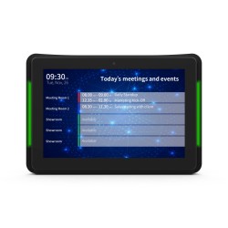 ALLNET Design LED Tablet 10 Zoll RK3568 Android 11 und NFC, Meetingraum Tablet schwarz - 213191 - 1