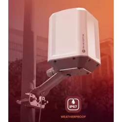 MikroTik LHG LTE18 Kit with 17dBi integrated antenna, 1x Gigabit PoE-in Port, LHGGM&EG18-EA - 267521 - 1