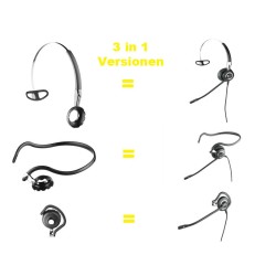 Jabra BIZ 2400 II Mono 3in1Typ: 82, Noise Cancelling - 121842 - 1