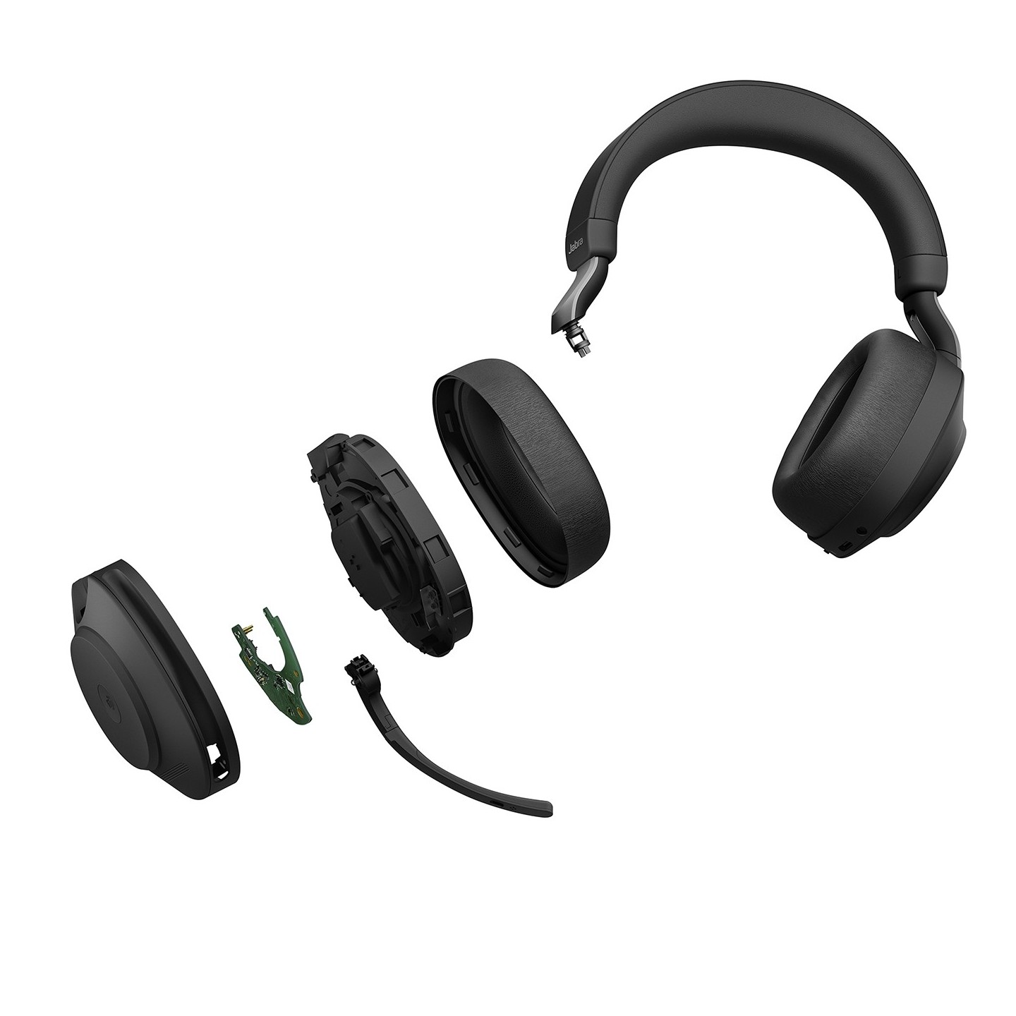 Jabra Evolve2 85 Link380/390a MS Stand Black - 184234 - 2