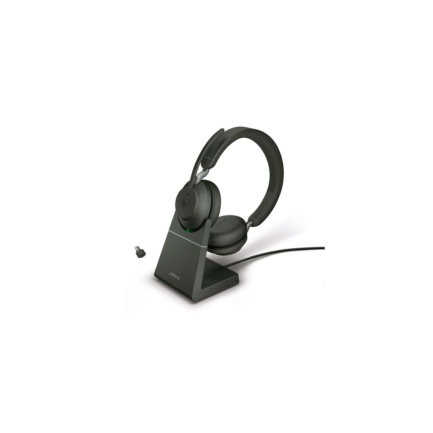 Jabra Evolve2 65 Link380c UC Stereo Stand Black - 184246 - 1
