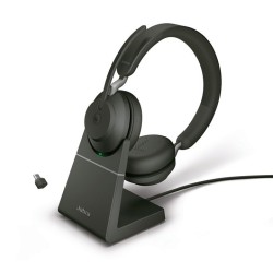 Jabra Evolve2 65 Link380a UC Stand Stereo Black - 184250 - 1