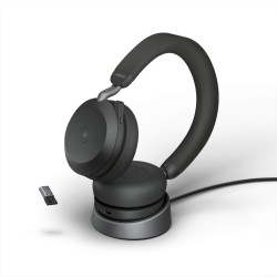 Jabra Evolve2 75 Link 380a/390 MS Stereo Stand Black - 206605 - 1