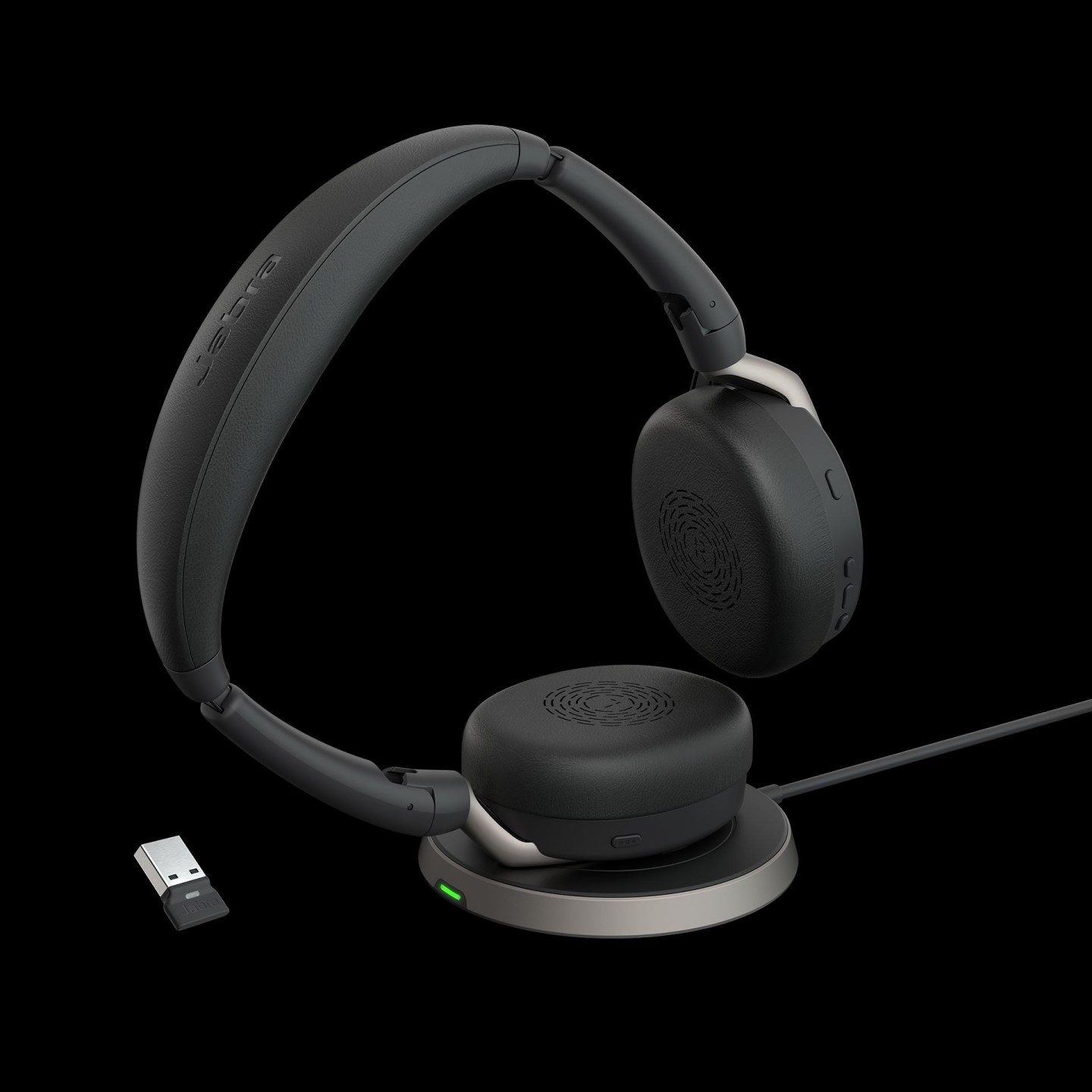 Jabra Evolve2 65 Flex Link380/390a UC Stereo with Charging Stand - 216969 - 1