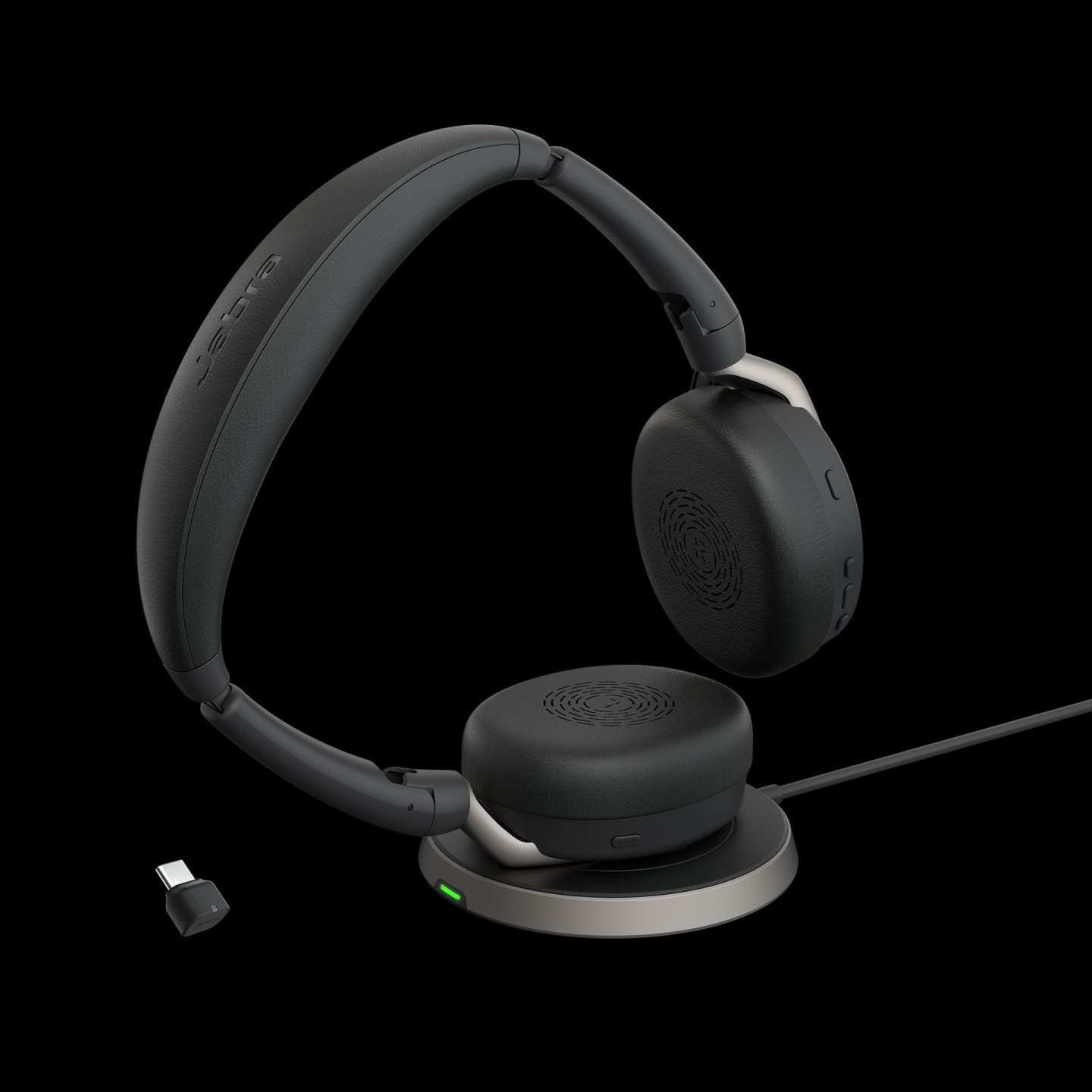 Jabra Evolve2 65 Flex Link380/390c MS Stereo with Charging Stand - 216972 - 1