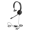 Jabra Evolve 20 SE Stereo MS, USB C/A Adapter, Leather - 239876 - 1