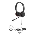 Jabra Evolve 30 II Stereo UC, USB C/A Adapter, 3,5mm Klinke - 239881 - 1