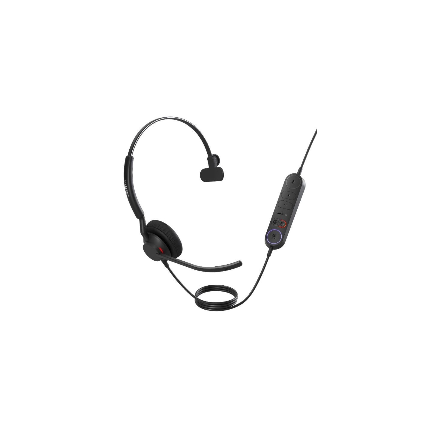 Jabra Engage 40 Inline Link, Mono, USB-C/A, MS - 241519 - 1